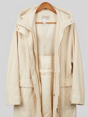 Mondi Wool & Angora Hooded Coat size 38
